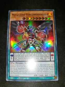 Metallfose-Verschwindender BLVO-DE021 Super Rare Blazing Vortex Yugioh Deutsch M - Image 1