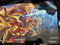 Yugioh Official Konami Playmat Master Duel 2025 Varudras, the Final Bringer - Image 1