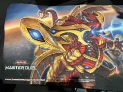 Yugioh Official Konami Playmat Master Duel 2025 Varudras, the Final Bringer - Image 3
