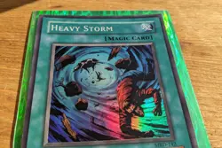 1996 Yu-Gi-Oh YuGiOh Holo Heavy Storm Magic Card MRD-142 English Konami - Image 5