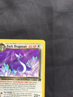 Pokemon Cards: Team Rocket 1st Edition Uncommon: Dark Dragonair 33/82 - Image 3