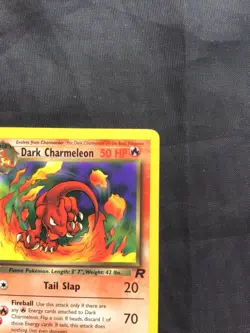 Pokemon Cards: Team Rocket 1st Edition Uncommon: Dark Charmeleon 32/82 - Image 3