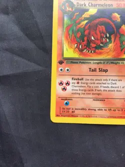 Pokemon Cards: Team Rocket 1st Edition Uncommon: Dark Charmeleon 32/82 - Image 5