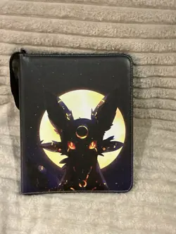Umbreon Pokemon trading card binder 4 pocket - Image 1