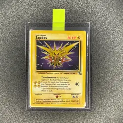 🔥 Zapdos 30/62 🔥 Original Non Holo Rare Fossil Set Pokemon Card WOTC TCG 1999 - Image 1