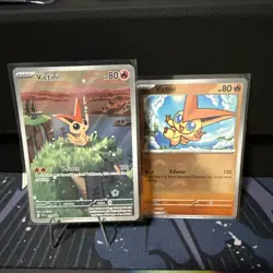 Victini 208 Sv: Scarlet & Violet Promo Cards Holo + Free PB Victini - Image 1