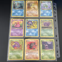 🔥Complete Common Uncommon Fossil set Pokemon Cards 1999 WOTC🔥 - Image 2