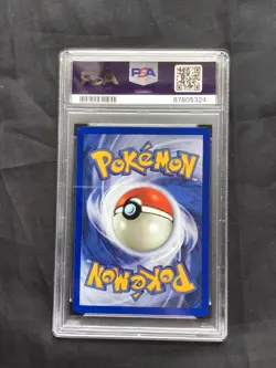 Pokemon Cards: Fossil 1st Edition Common: Geodude 47/62 PSA 9 - Image 4