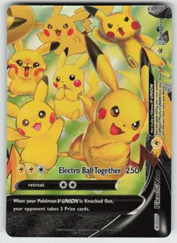 Pikachu V-Union Promo SWSH: Sword & Shield Promo Cards SWSH142 NM - Image 1