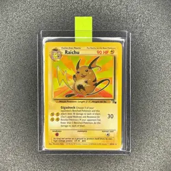 🔥 Raichu 29/62 🔥 Original Non Holo Rare Fossil Set Pokemon Card WOTC TCG 1999 - Image 1