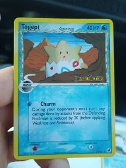 pokemon cards Ex Dragon Frontiers Togepi 41/101 & Togetic 11/101 Reverse Holo - Image 2