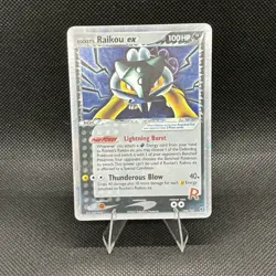 (NM) Rocket's Raikou ex 108/107 Deoxys Holo Rare Vintage Pokemon Card - Image 4
