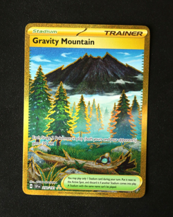 Pokemon Card TCG - Gravity Mountain 250/191 - Surging Sparks - Hyper Rare - NM ⭐ - Image 1