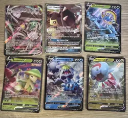 Pokemon Gx V Vmax 6 Card Bundle Ultra Rare In Very Good Condition - Image 1