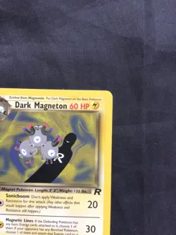 Pokemon Cards: Team Rocket 1st Edition Rare: Dark Magneton 28/82 - Image 3