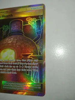 Pokemon Giant Hearth Cosmic Eclipse Full Art SM Holo Card 263/236 Secret Rare - Image 5