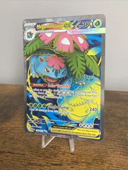 Mega Venusaur EX 155/132 Mega Evolution ENGLISH Pokemon TCG Card - Image 2