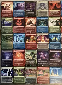 Magic The Gathering Lot Of 49 Wilds Of Eldraine : Enchanting Tales Cards - Image 2