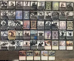 Magic The Gathering Lot Of 55 Phyrexia: All Will Be One Variant And Comm Cards - Image 1