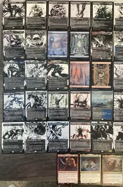 Magic The Gathering Lot Of 55 Phyrexia: All Will Be One Variant And Comm Cards - Image 2