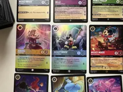 DISNEY LORCANA FABLED Lot! Full Booster Box Of Cards (Epic,Legendary Pulls) - Image 3
