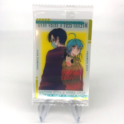 Sakamoto Days Card Wafer Akira and Mafuyu V-18 Holo Japanese [Rank S] - Image 1