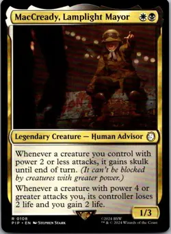 MacCready, Lamplight Mayor R Legendary Creature - Human Advisor Normal Universes - Image 1