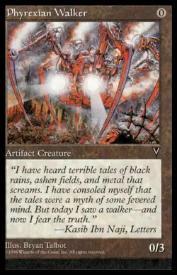 Phyrexian Walker #3 Visions MTG Magic the Gathering Near Mint or Better - Image 1