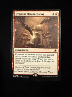 Weapons Manufacturing- Edge of Eternities Regular MTG-NM - Image 1