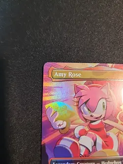 Amy Rose - FOIL - Sonic Secret Lair MTG 2083 NM - Image 5