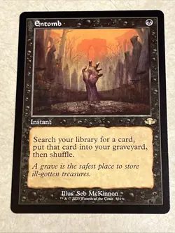 Entomb (Retro Frame) Dominaria Remastered Regular - Image 1