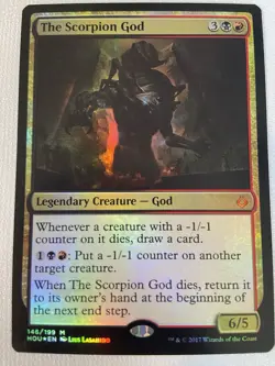 MTG The Scorpion God FOIL - Hour of Devastation - Image 1
