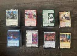 Lot of 400 English Magic: The Gathering Final Fantasy Common & Uncommon bulk MTG - Image 2