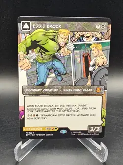 Eddie Brock 0224 (Borderless) Mythic MTG Spider-Man - Image 1