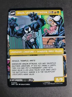 Eddie Brock 0224 (Borderless) Mythic MTG Spider-Man - Image 2