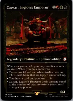 Caesar, Legion's Emperor (Display Commander) - Thick Stock M Legendary Creature - Image 1