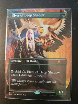 Elves of Deep Shadow (Rainbow Foil) Secret Lair Drop Foil - Image 1