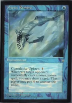 Mystic Remora - Ice Age: #87, Magic: The Gathering Nm R62 - Image 1