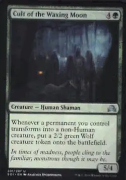 Cult of the Waxing Moon - Shadows over Innistrad: #201, MTG Nm R62 - Image 1
