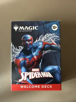 SDCC 2025 - Magic The Gathering Marvel Spider-Man BLUE Welcome Deck 2099 Miguel - Image 1