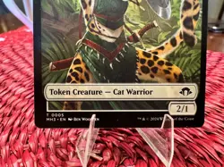 Cat Warrior Token 0005 5 Modern Horizons MH3 MTG Playset Magic The Gathering - Image 2