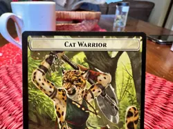 Cat Warrior Token 0005 5 Modern Horizons MH3 MTG Playset Magic The Gathering - Image 3