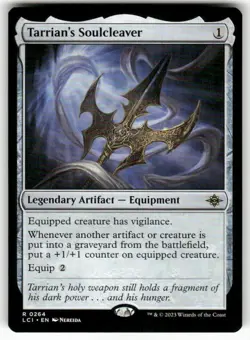 Tarrian's Soulcleaver 264 NM MTG The Lost Caverns of Ixalan Magic - Image 1