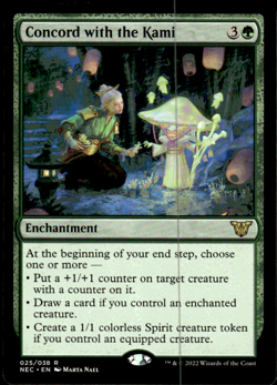Concord with the Kami Commander: Kamigawa: Neon Dynasty Regular - Image 1