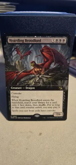Hoarding Broodlord (Extended Art) March of the Machine Regular - Image 1