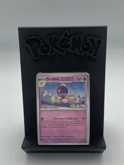Pokemon TCG - Stellar Crown Drifblim SV135 Promo SEALED Build & Battle Deck SKU1 - Image 1