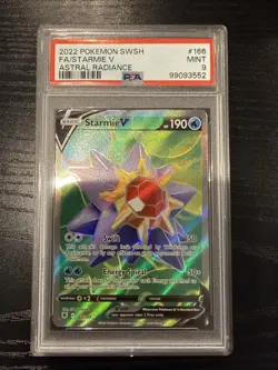 Pokemon SWSH FA Starmie Astral Radiance PSA 9 Mint - Image 1