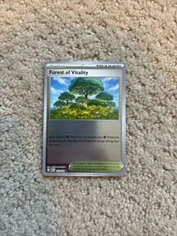 Pokemon Mega Evolution Forest Of Vitality 117/132 Reverse Holo NM - Image 1