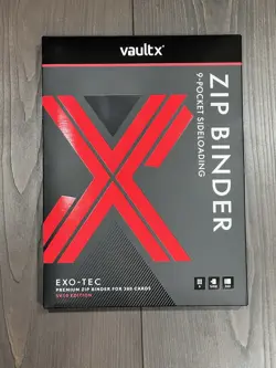 Vault X SV10 Destined Rivals Pokemon 9 -Pocket Binder Unlimited Edition SEALED - Image 1