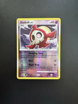 Pokemon Duskull Stormfront SH2 Reverse Holo Rare Shiny - Image 1